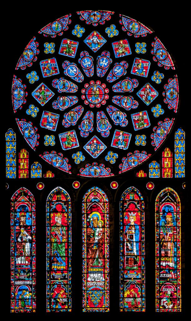 Chartres Cathedral, North Rose Window